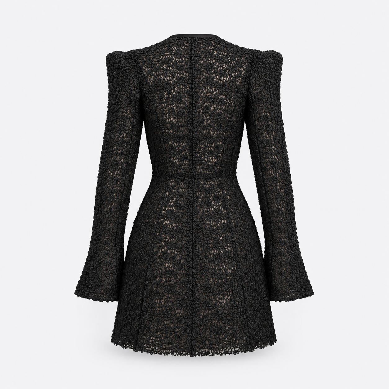 Robe noire — vue de dos — Daniel Baud